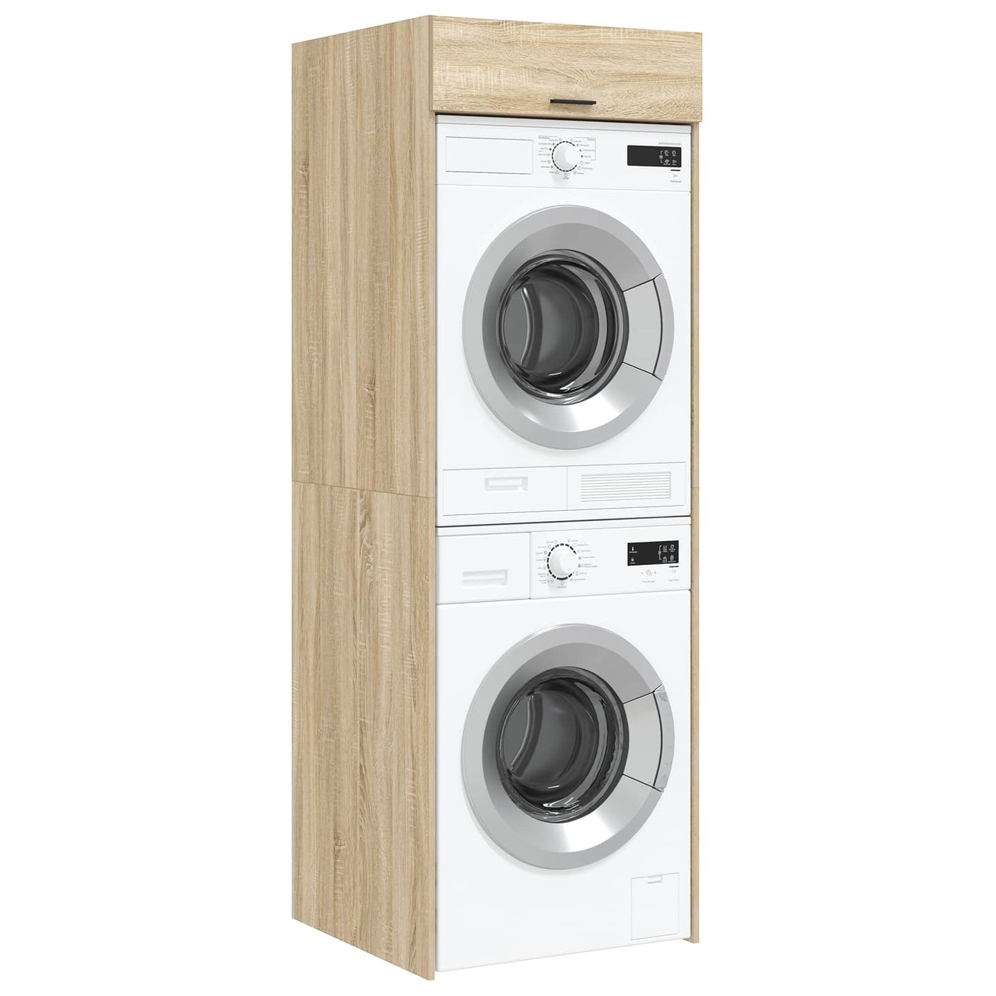 Mobiletto per lavatrice con porta Sonoma 67,5 x 68 x 200 cm | homemem39