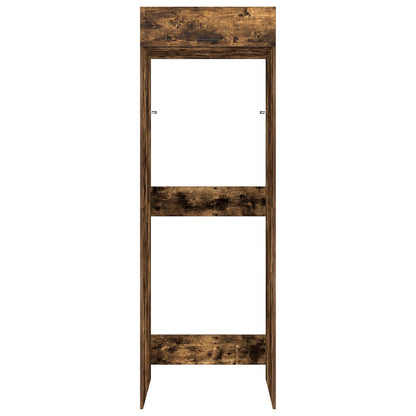 Mobiletto per lavatrice Rovere fumé 67,5 x 68 x 200 cm | homemem39
