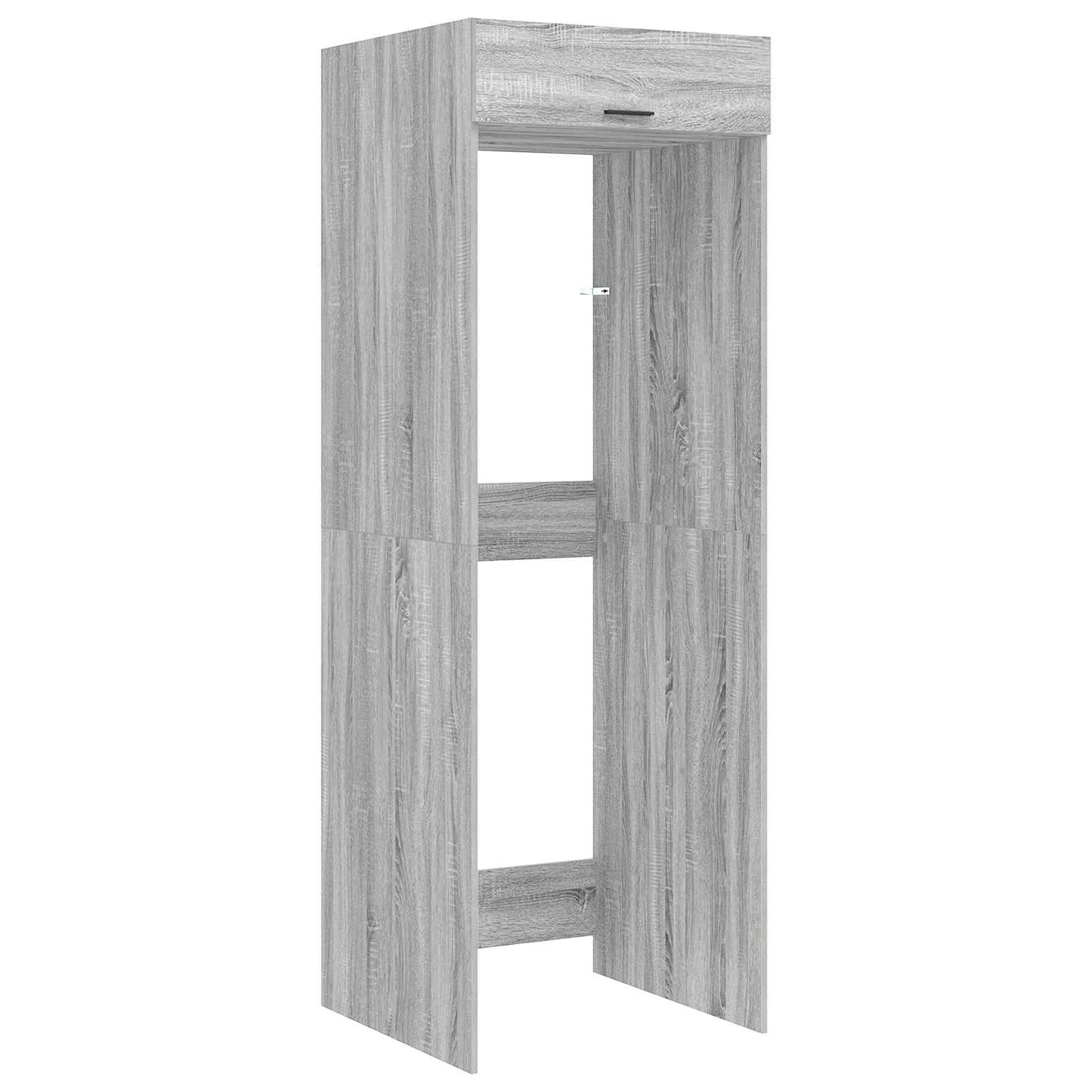 Mobiletto per lavatrice Grigio Sonoma 67,5 x 68 x 200 cm | homemem39