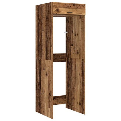 Mobiletto per lavatrice Legno vecchio 67,5 x 68 x 200 cm | homemem39