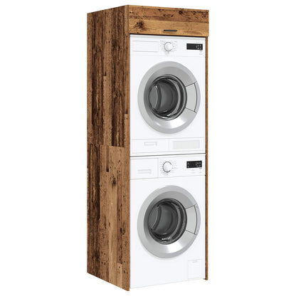 Mobiletto per lavatrice Legno vecchio 67,5 x 68 x 200 cm | homemem39