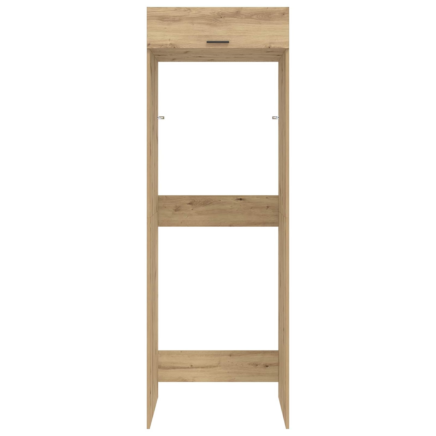 Mobiletto per lavatrice Rovere artigianale 67,5 x 68 x 200 cm | homemem39