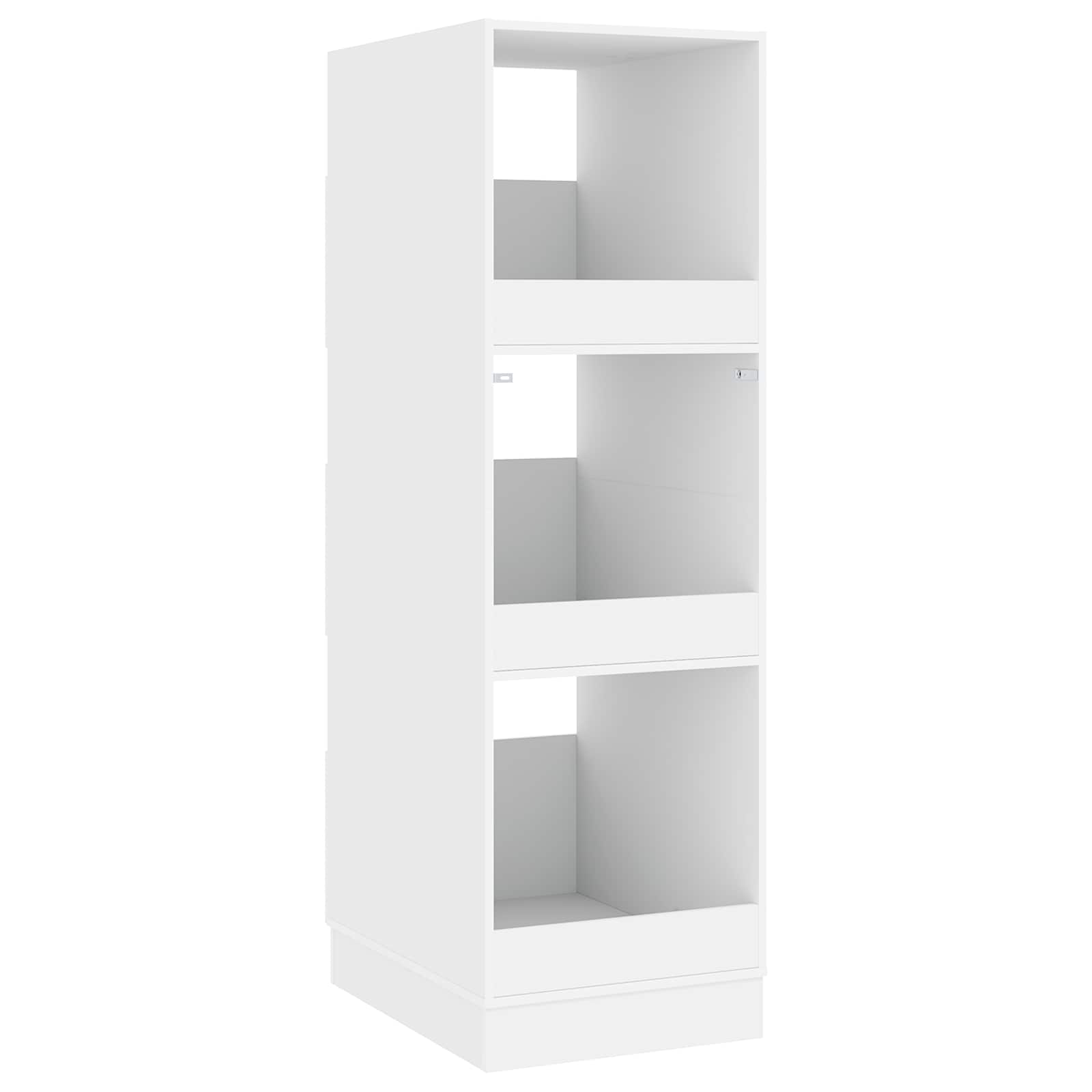 Mobile da lavanderia con archiviazione Bianco Legno multistrato | homemem39