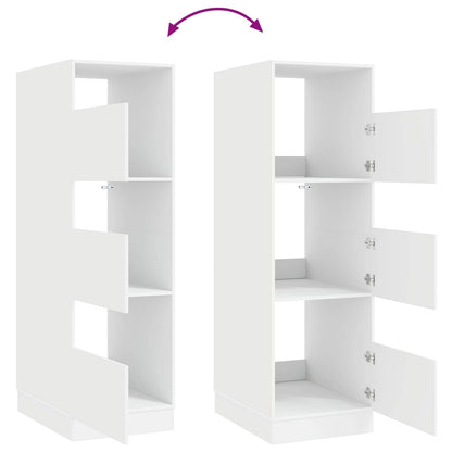 Mobile da lavanderia con archiviazione Bianco Legno multistrato | homemem39