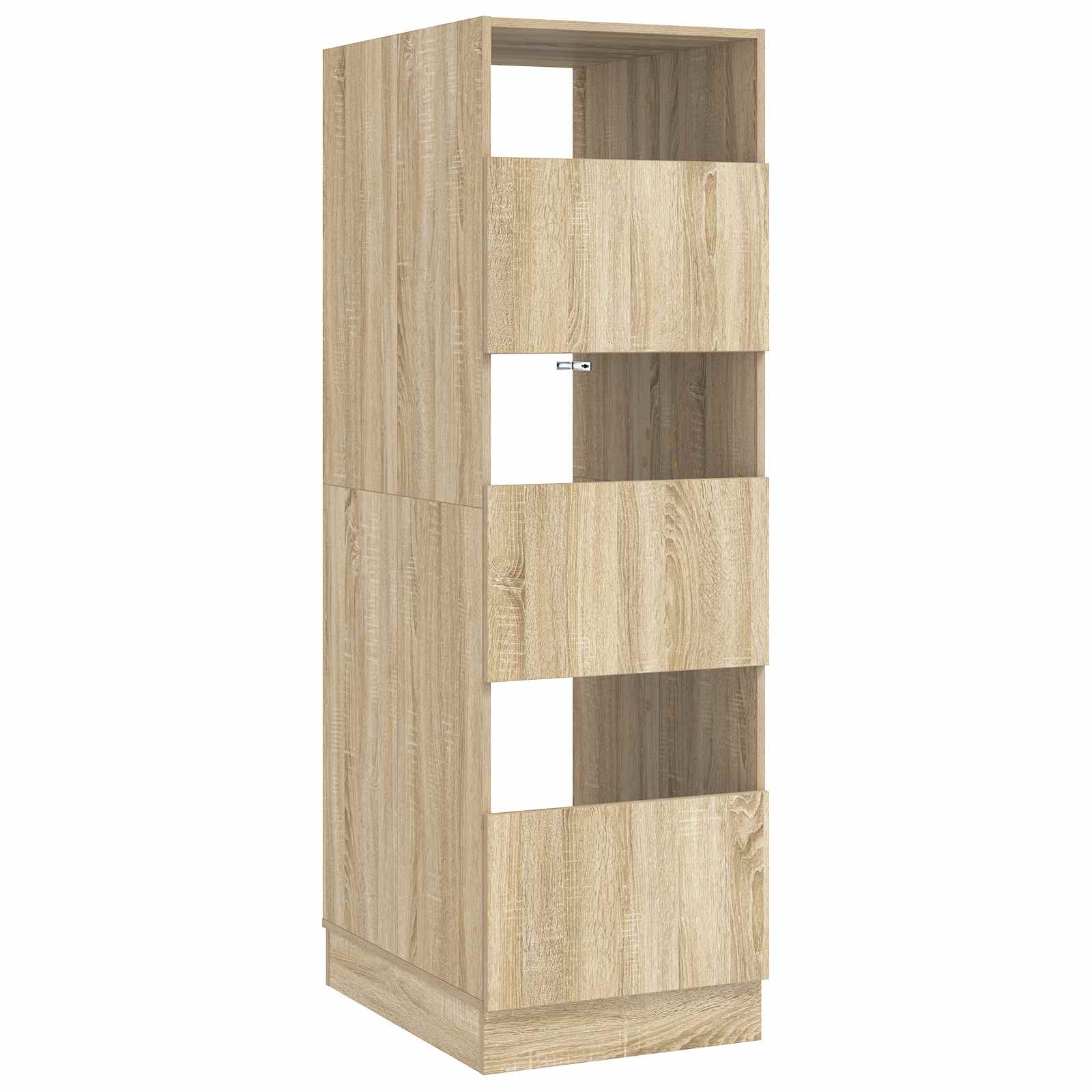 Mobile da lavanderia Sonoma 50 x 68 x 162 cm Legno multistrato | homemem39