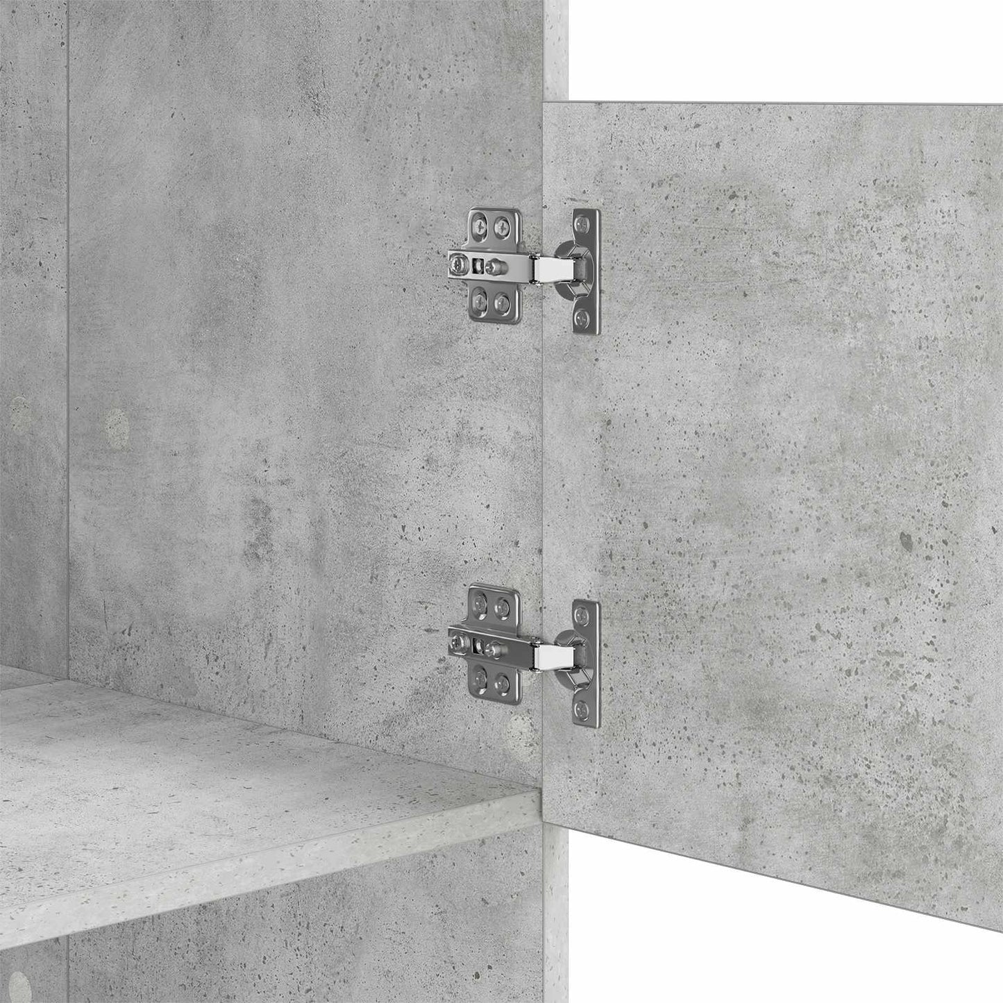 Mobile da lavanderia con porta Calcestruzzo 50 x 68 x 162 cm | homemem39