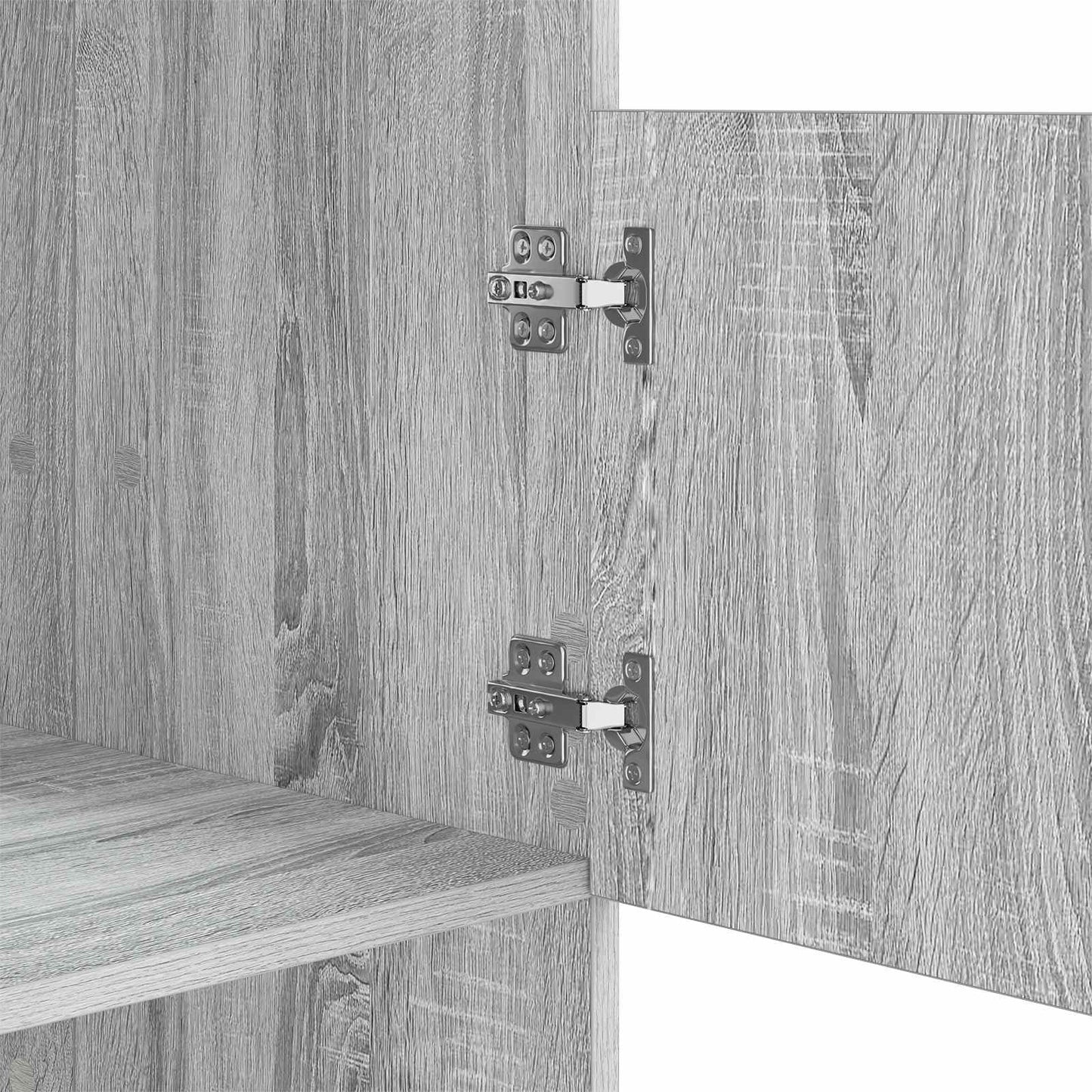 Mobile da lavanderia con porta Grigio Sonoma 50 x 68 x 162 cm | homemem39