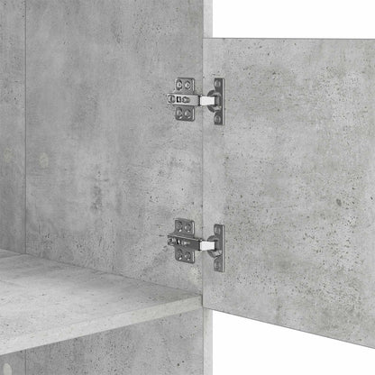 Mobile da lavanderia con porta Calcestruzzo Legno multistrato | homemem39