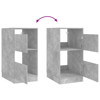 Mobile da lavanderia con porta Calcestruzzo Legno multistrato | homemem39