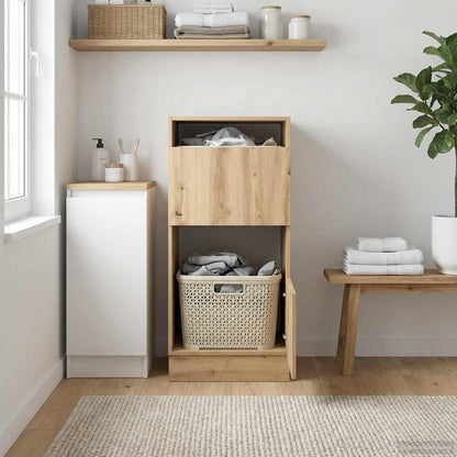 Mobile da lavanderia Rovere artigianale 50 x 68 x 102 cm