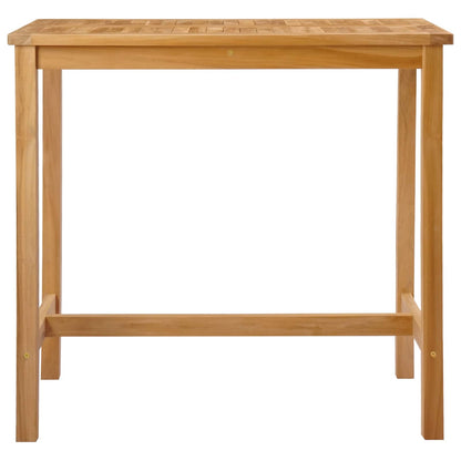 Tavolo da bar Naturale 110 x 60 x 105 cm Teak massello | homemem39