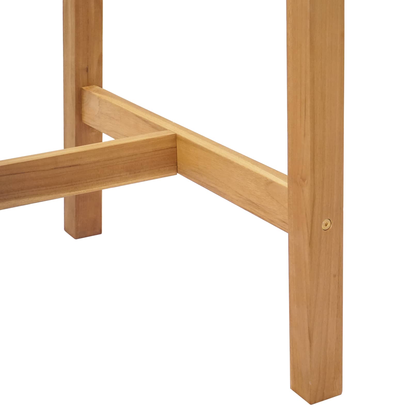 Tavolo da bar Naturale 150 x 75 x 105 cm Legno di teak solido | homemem39