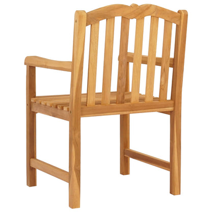 Sedia da Giardino 2 pcs Naturale 58 x 60 x 93 cm | homemem39
