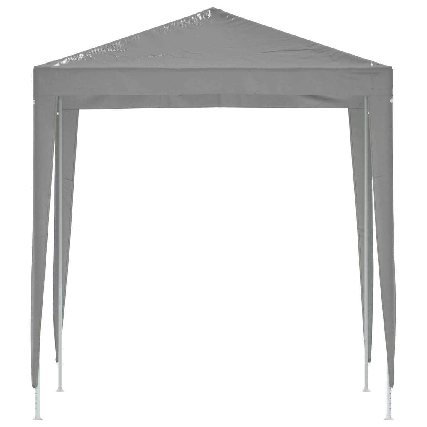 Tenda Party 200 x 200 x 240 cm Grigio Chiaro PE e Acciaio