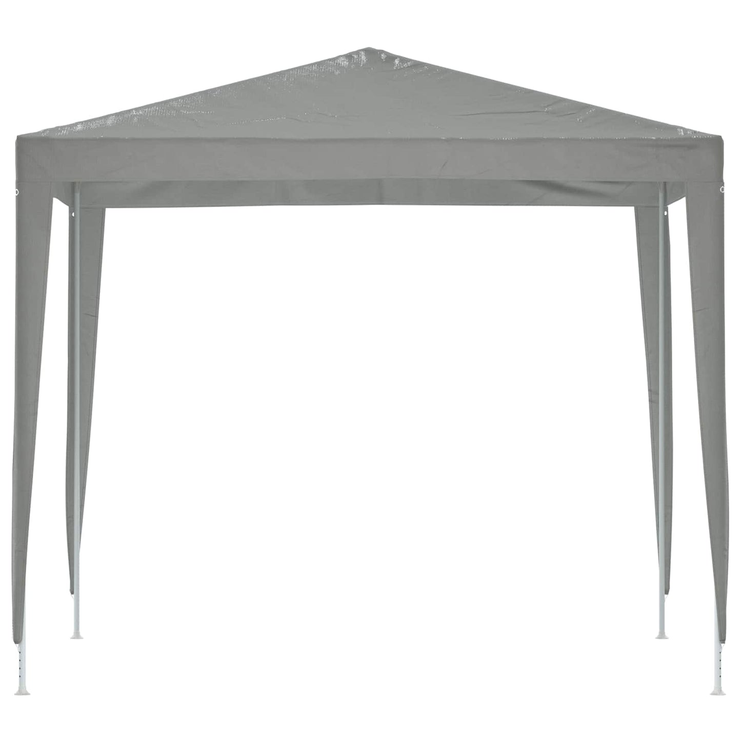 Tenda Party 250 x 250 x 240 cm Grigio Chiaro PE e Acciaio | homemem39