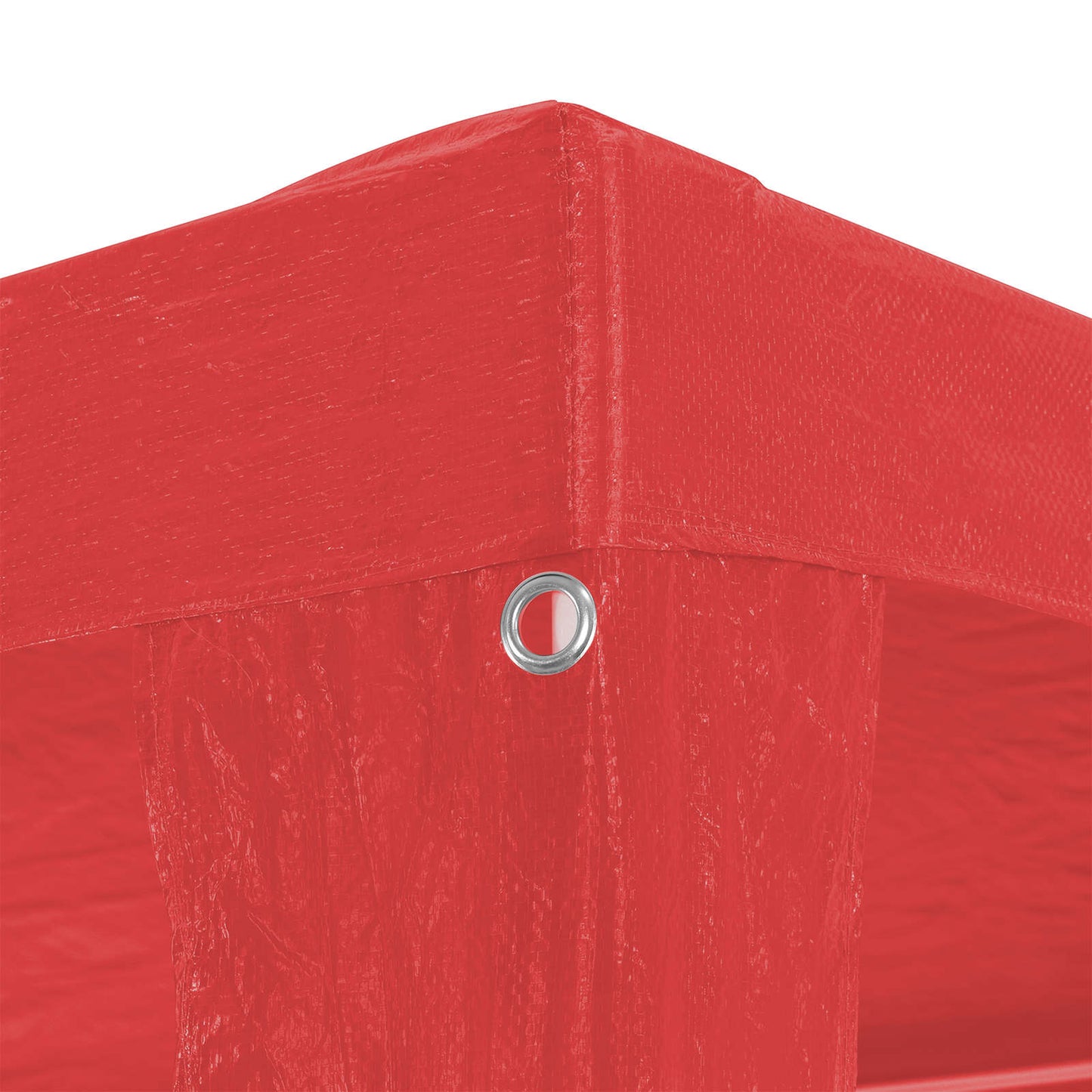 Tenda Party Rosso 900 x 300 x 255 cm PE e Acciaio | homemem39