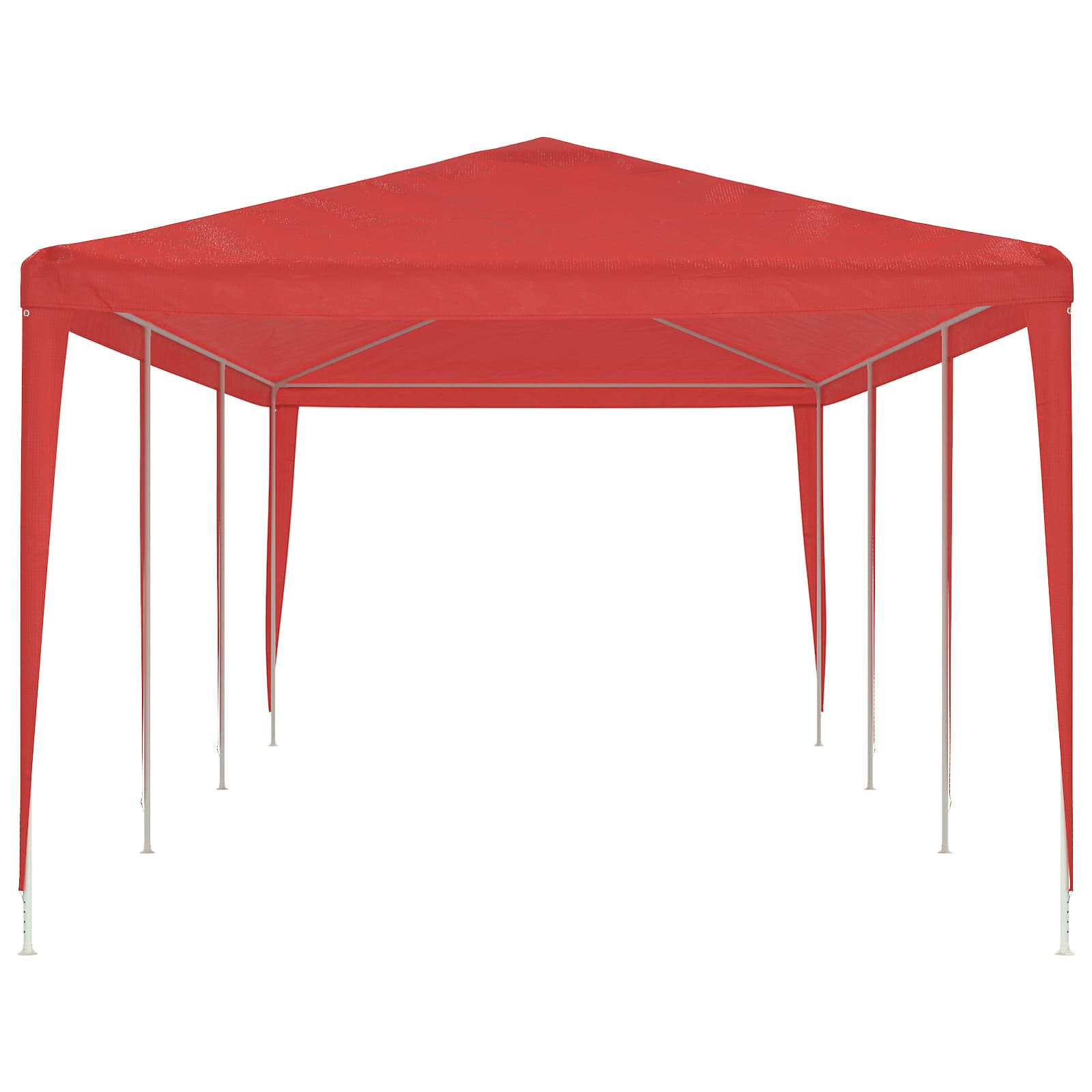 Tenda Party Rosso 900 x 300 x 255 cm PE e Acciaio | homemem39
