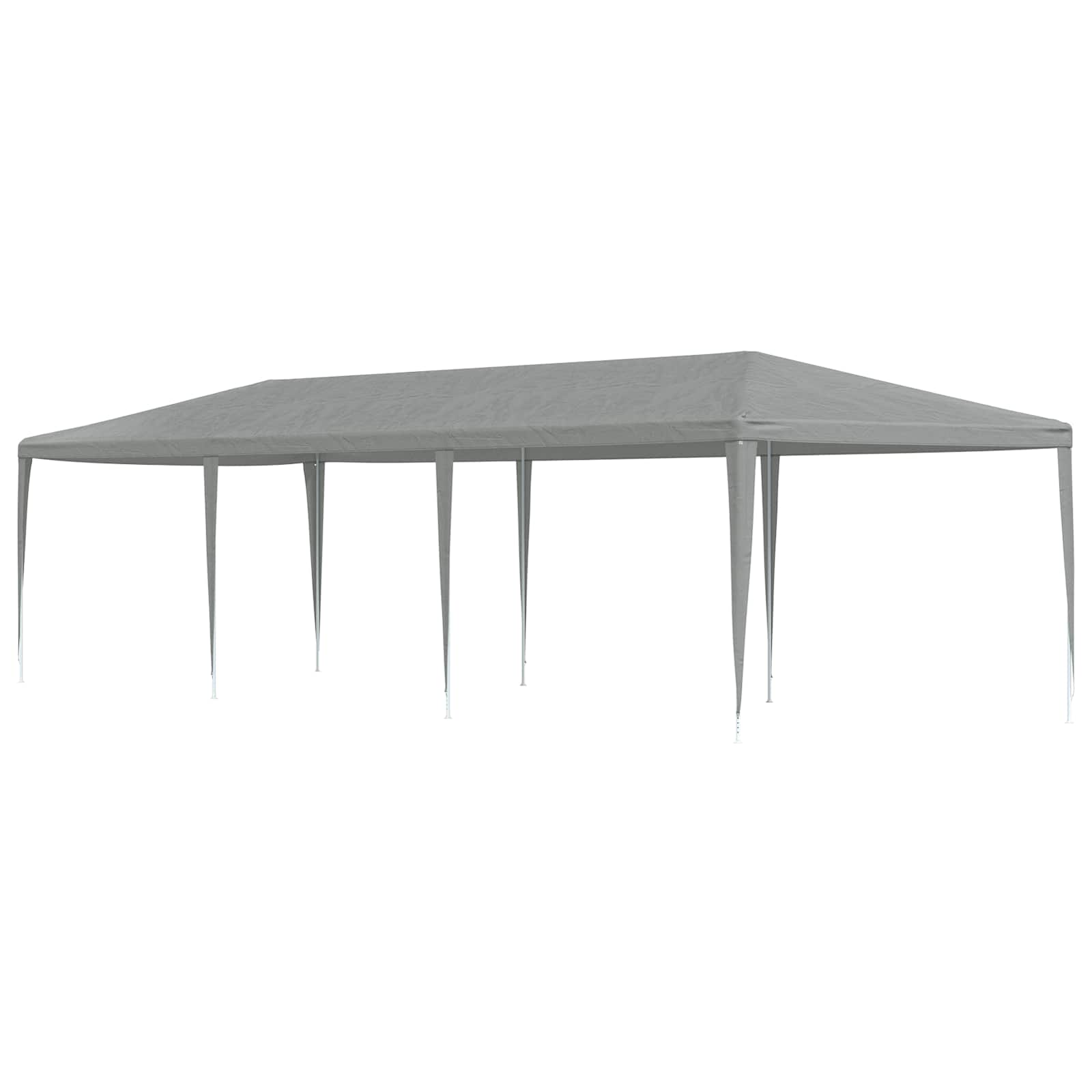 Tenda Party Grigio chiaro 900 x 300 x 255 cm PE e Acciaio | homemem39