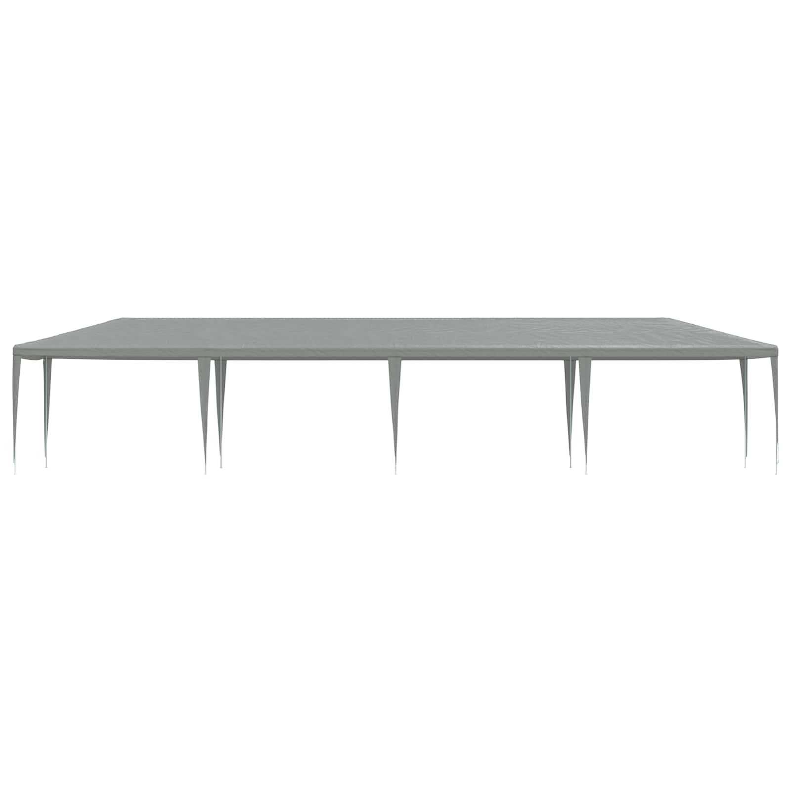 Tenda Party Grigio chiaro 1200 x 300 x 255 cm PE e Acciaio | homemem39