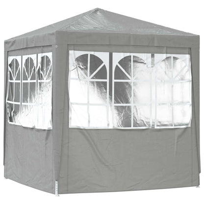 Tenda Party Grigio chiaro 200 x 200 x 240 cm PE e Acciaio | homemem39