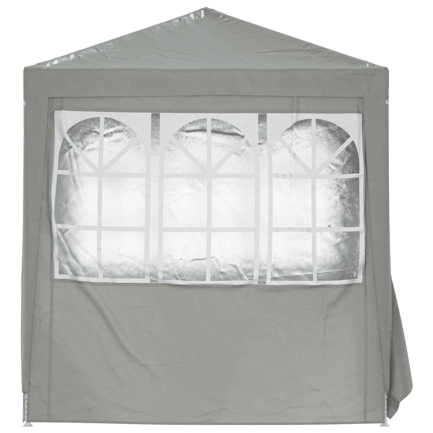 Tenda Party Grigio chiaro 200 x 200 x 240 cm PE e Acciaio | homemem39