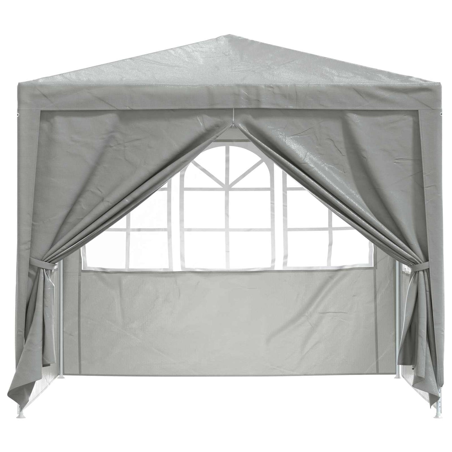Tenda Party Grigio chiaro 250 x 250 x 240 cm PE e Acciaio | homemem39