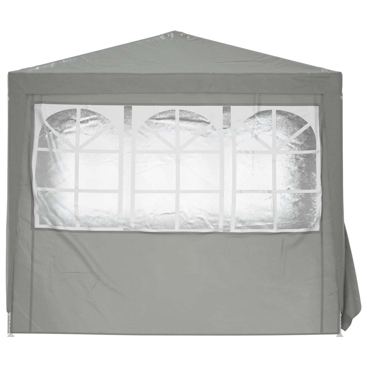 Tenda Party Grigio chiaro 250 x 250 x 240 cm PE e Acciaio | homemem39