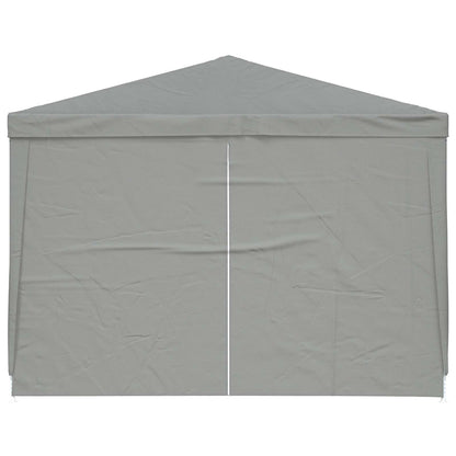 Tenda Party 300 x 300 x 255 cm Grigio Chiaro PE e Acciaio | homemem39
