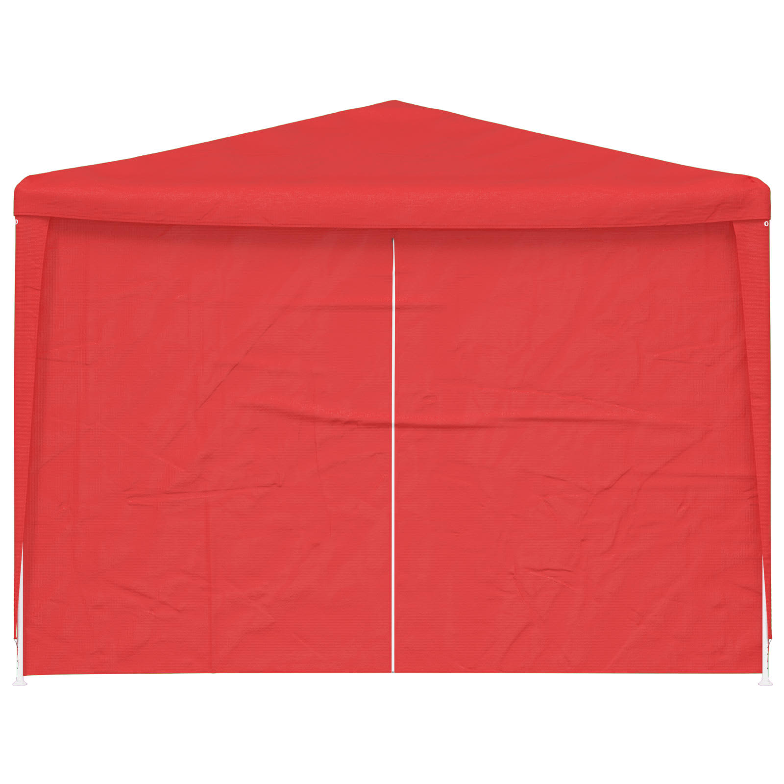 Tenda Party 900 x 300 x 255 cm Rosso PE e Acciaio | homemem39