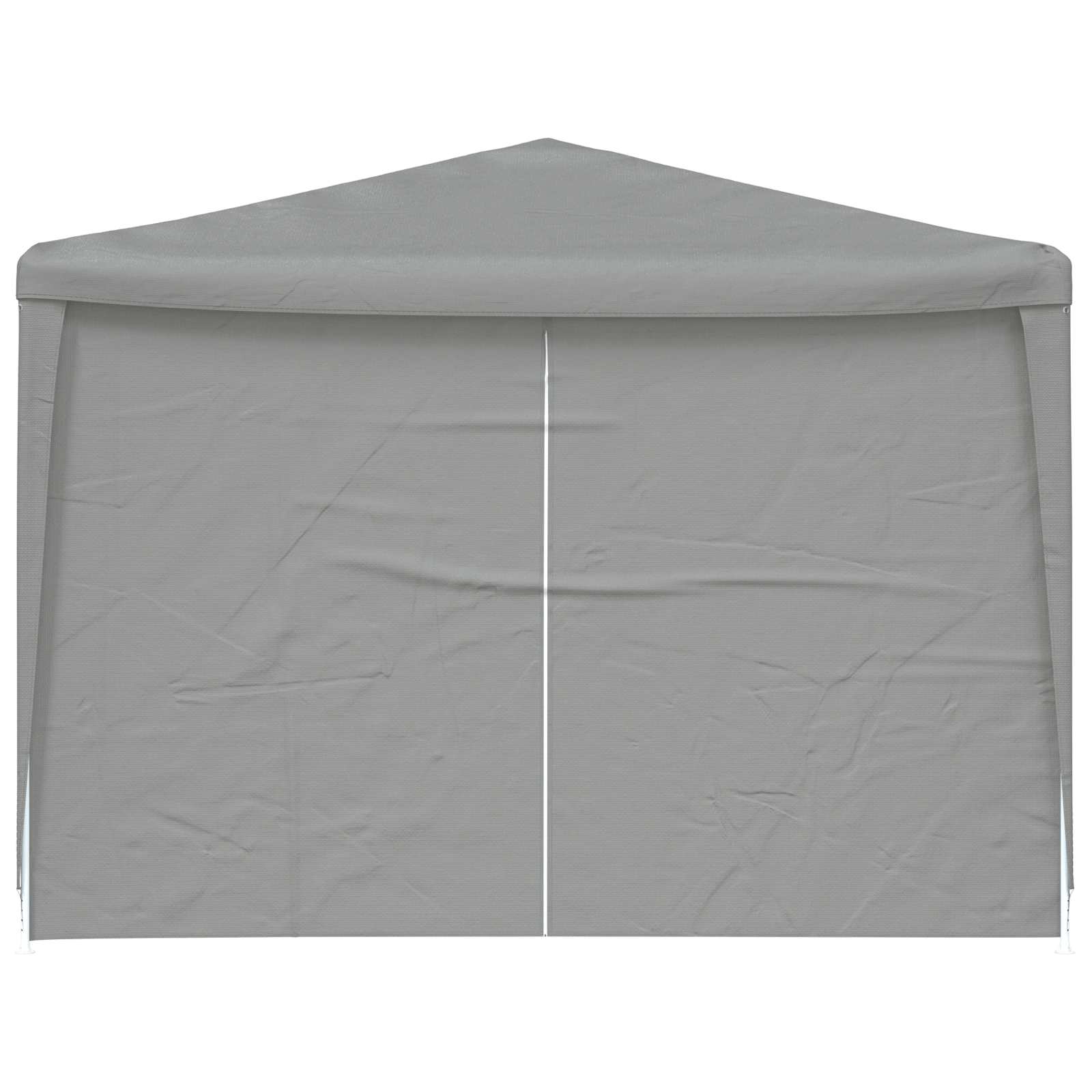 Tenda Party 900 x 300 x 255 cm Grigio Chiaro PE e Acciaio | homemem39