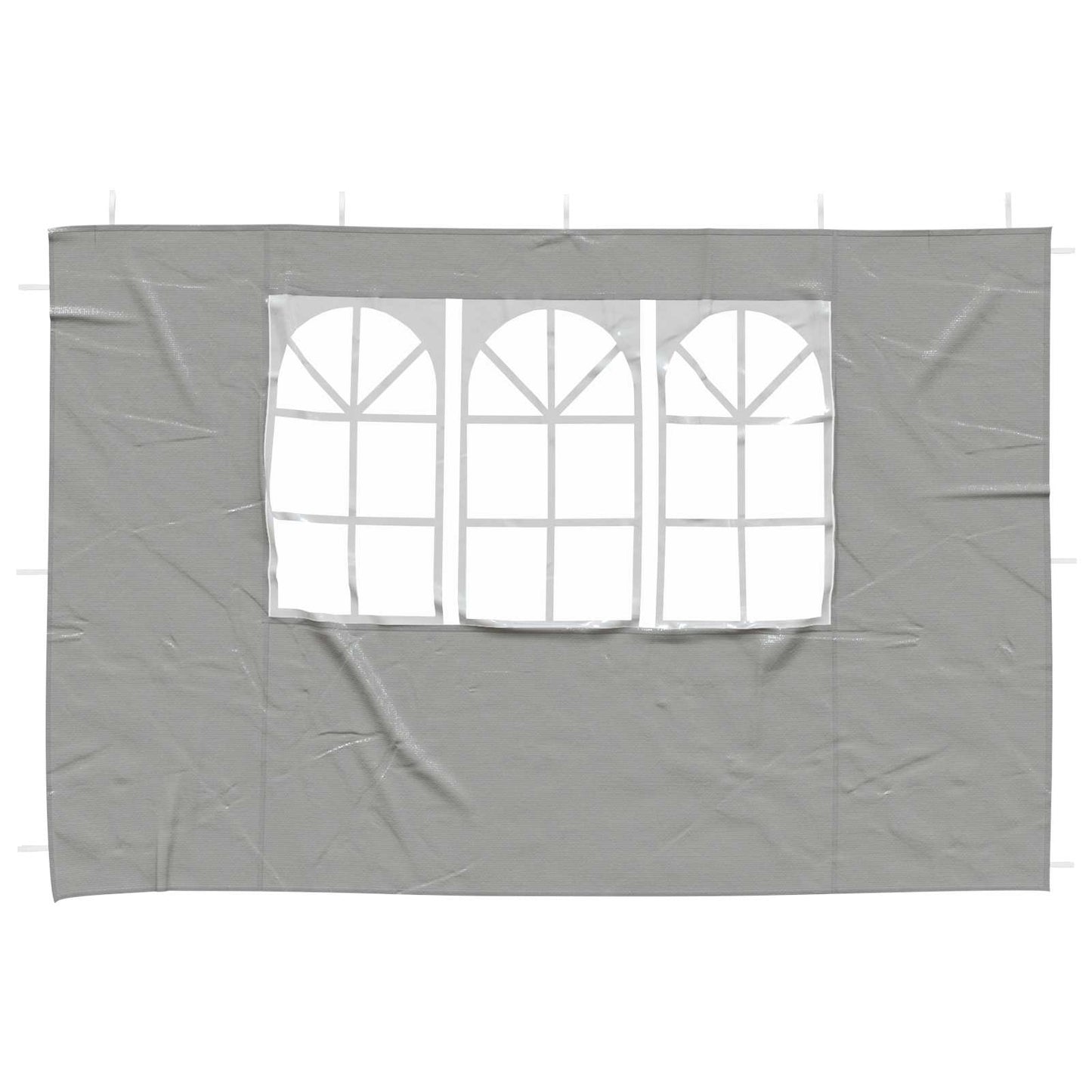 Parete per tenda da festa 2 pcs 300 x 195 cm Grigio Chiaro | homemem39