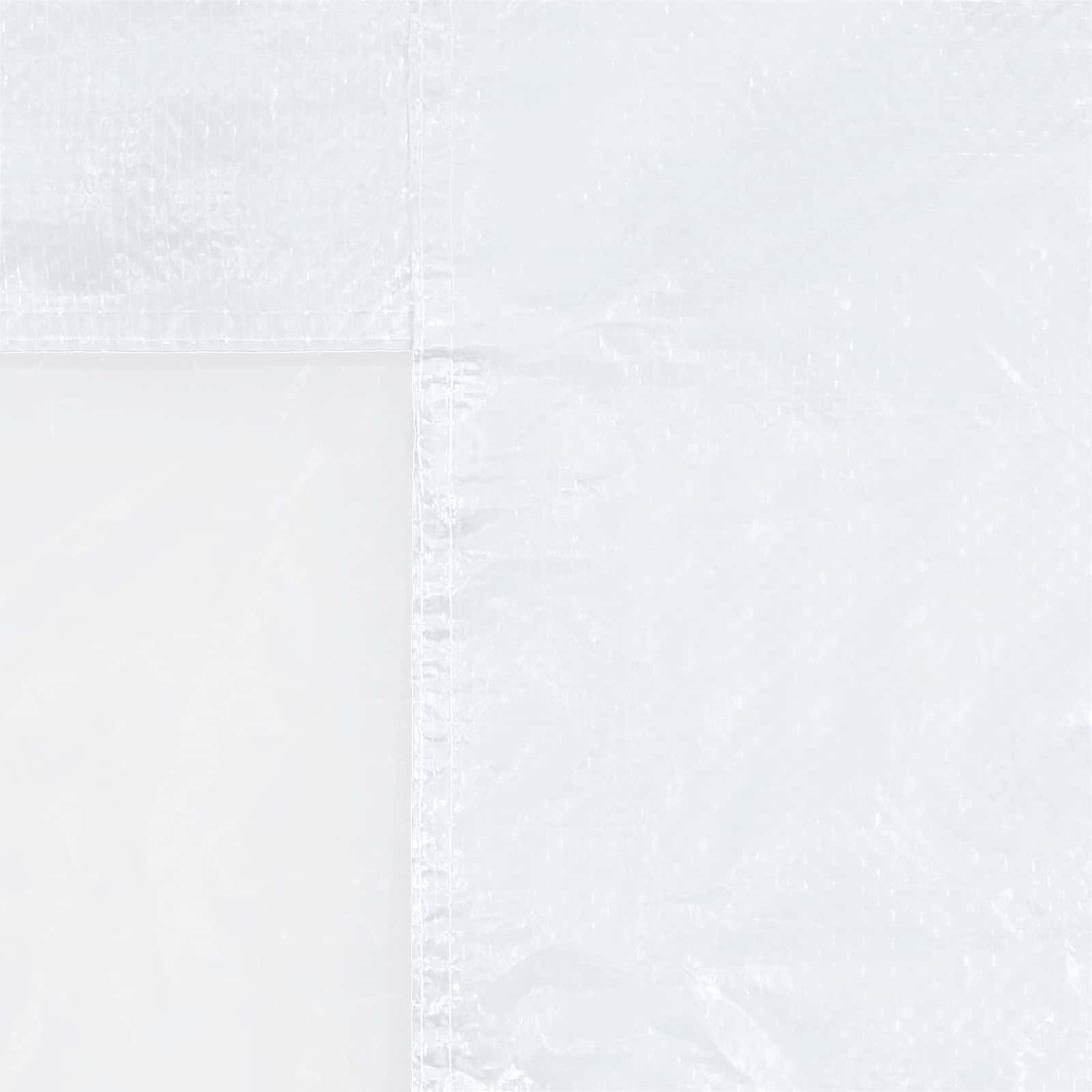 Parete per tenda da festa 2 pcs 200 x 195 cm Bianco | homemem39