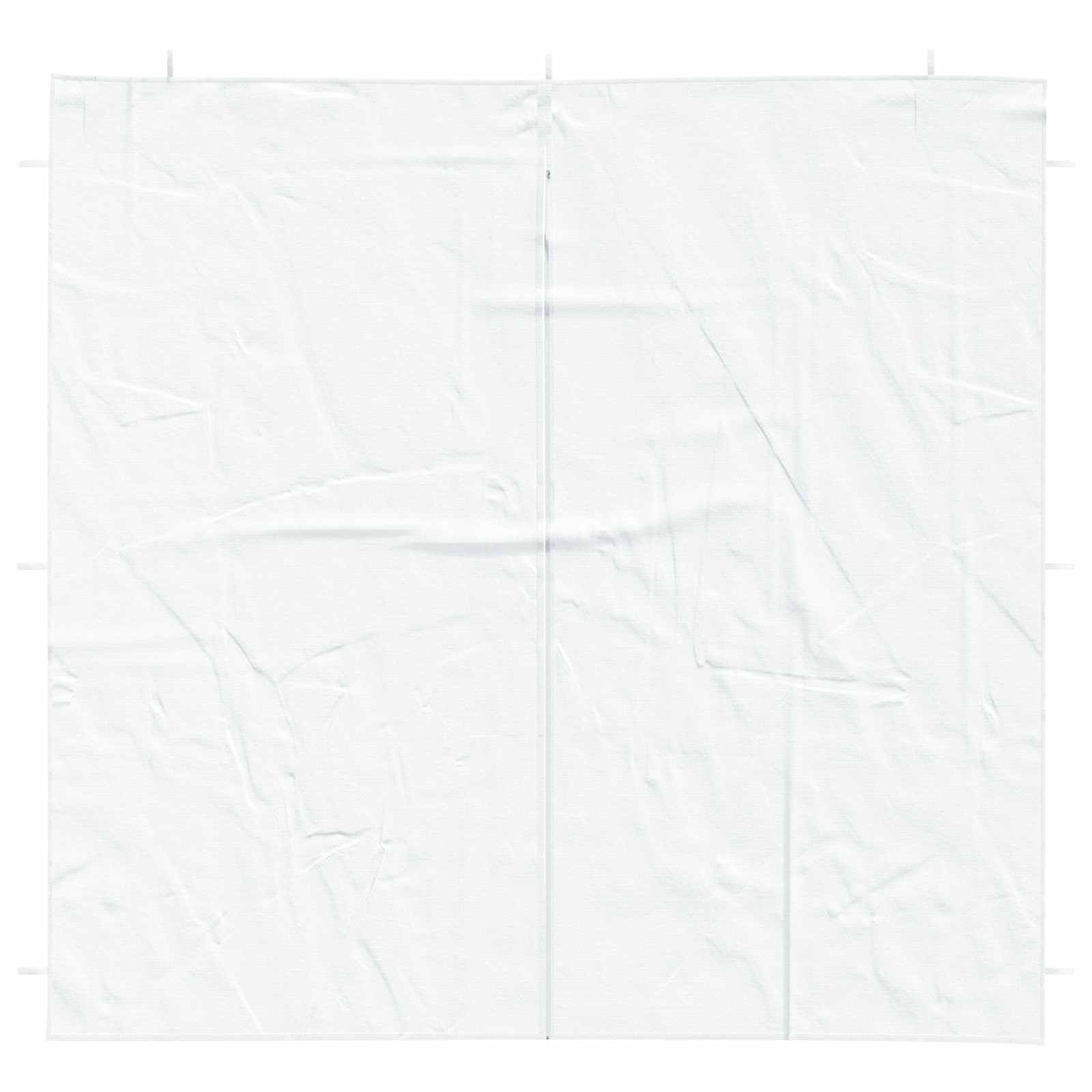 Parete per tenda da festa 2 pcs Bianco 200 x 195 cm | homemem39