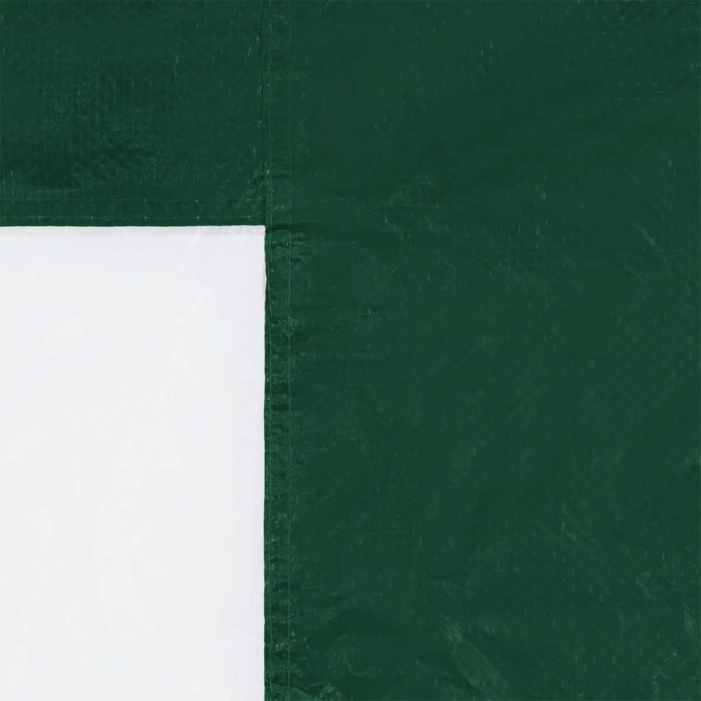 Parete per tenda da festa 2 pcs 200 x 195 cm Verde PE e Acciaio | homemem39