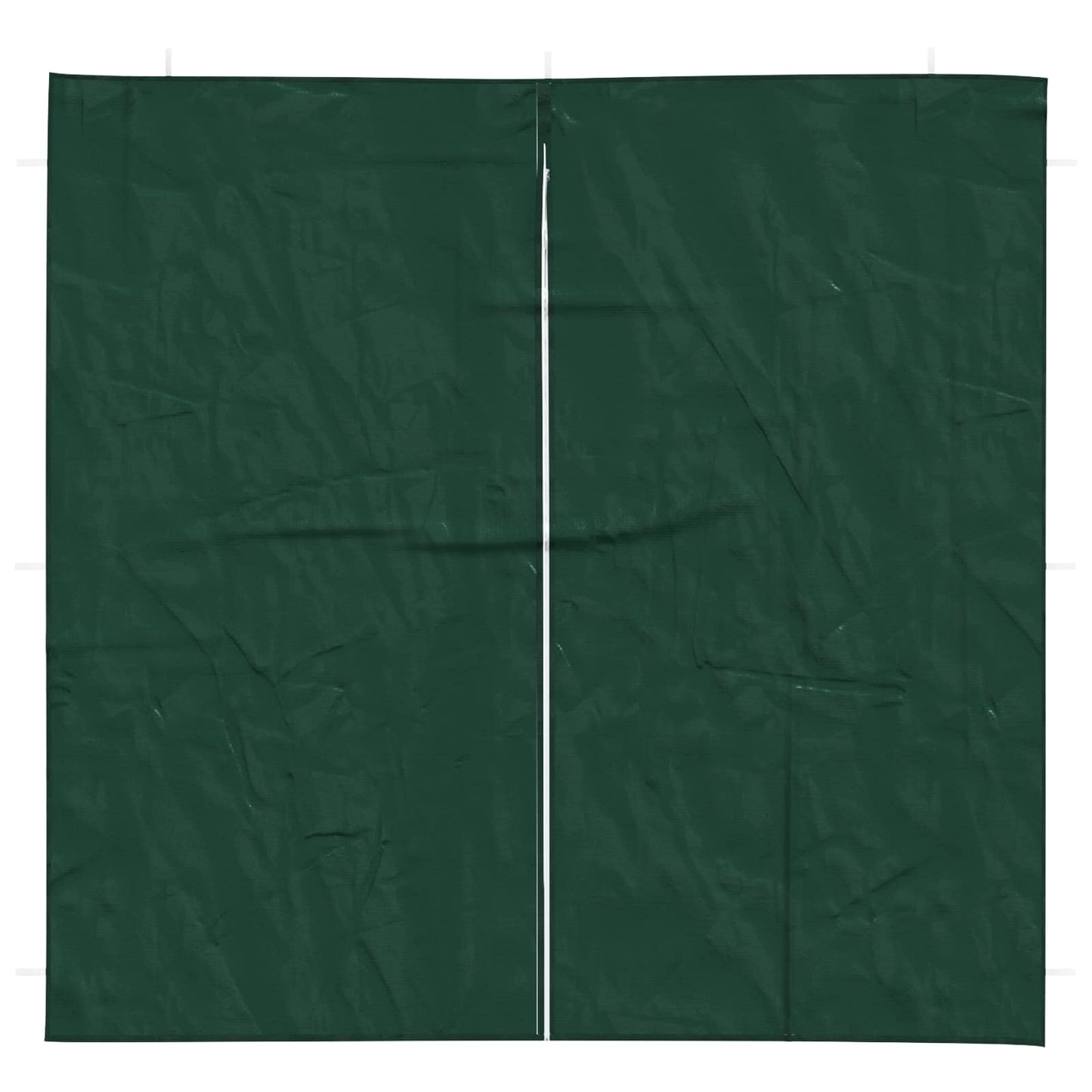 Parete per tenda da festa 2 pcs Verde 200 x 195 cm PE e Acciaio | homemem39