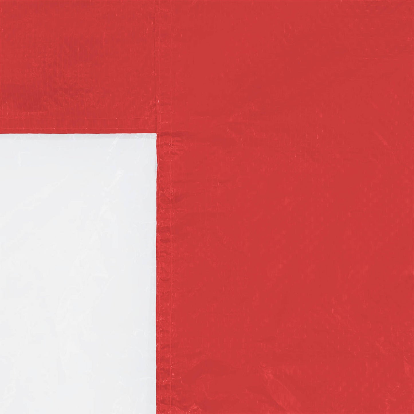 Parete per tenda da festa 2 pcs 200 x 195 cm Rosso PE e Acciaio | homemem39