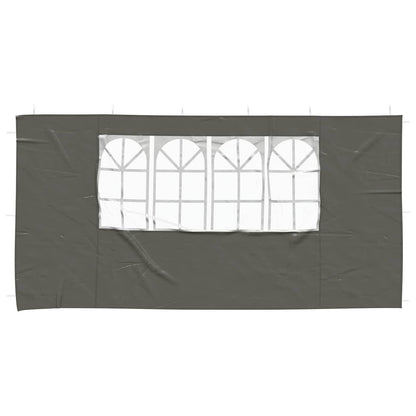 Parete per tenda da festa 2 pcs 400 x 195 cm Antracite | homemem39