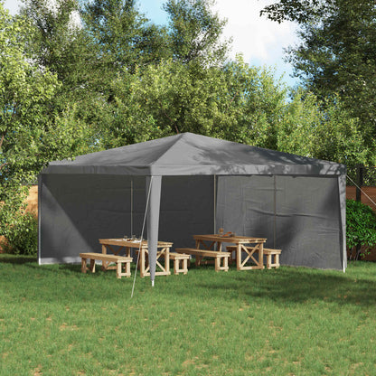 Parete per tenda da festa 2 pcs Grigio chiaro 400 x 195 cm | homemem39