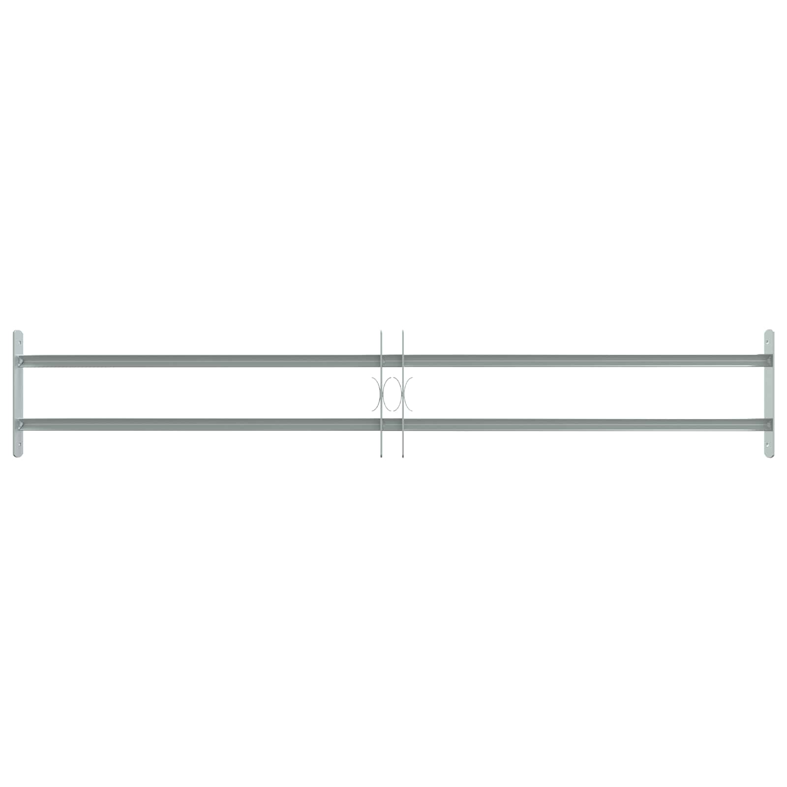 Griglia di Sicurezza per Finestre con 2 Traverse 3 pcs | homemem39