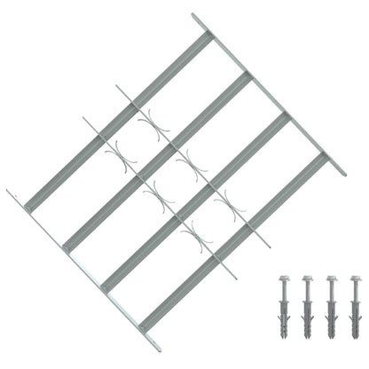 Griglia di sicurezza per finestre con 4 barre trasversali 3 pcs | homemem39