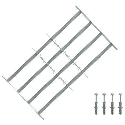 Griglia di sicurezza per finestre con 4 barre trasversali 3 pcs | homemem39