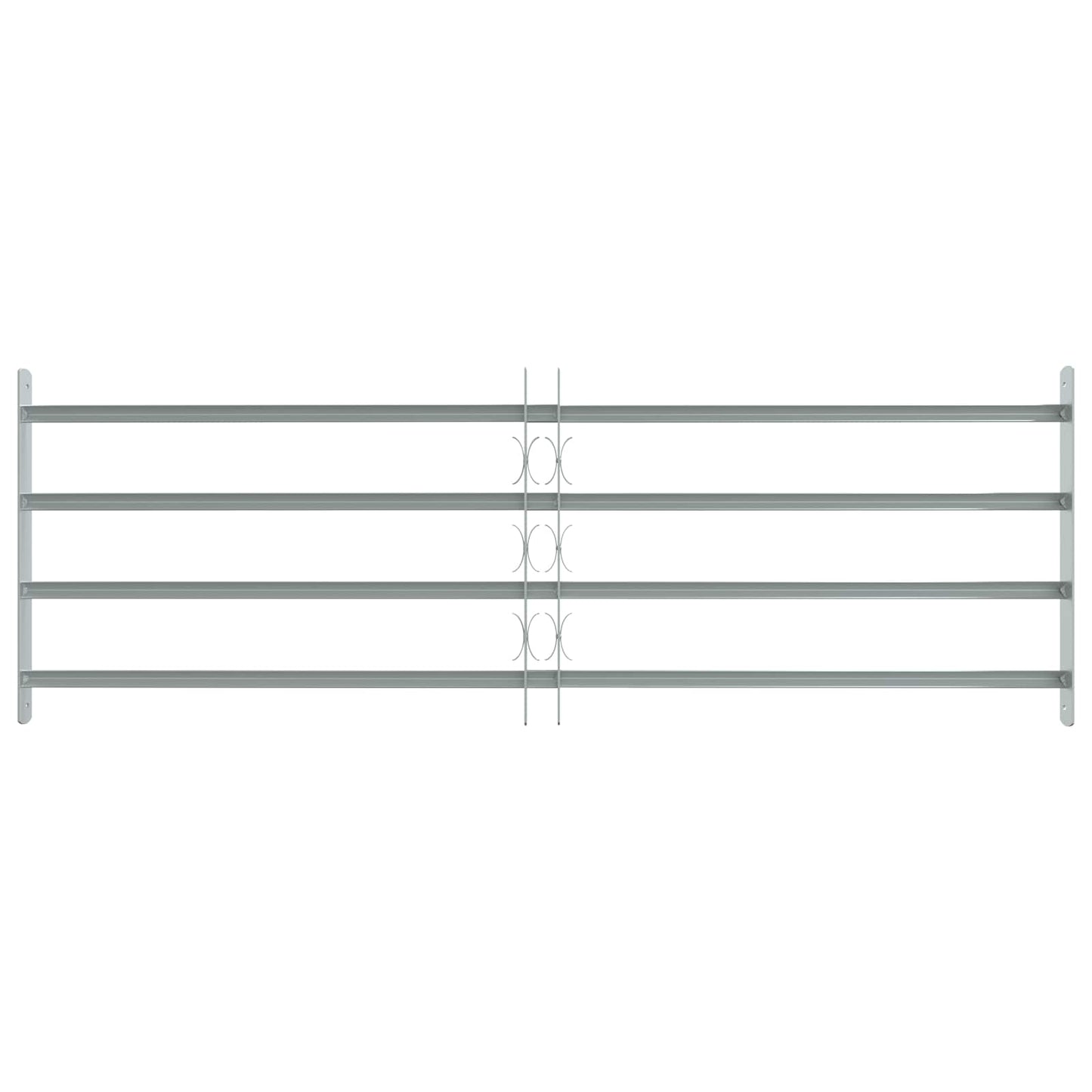 Griglia di sicurezza per finestre con 4 barre trasversali 3 pcs | homemem39