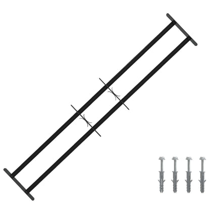 Griglia di Sicurezza per Finestre con 2 Traverse 3 pcs | homemem39