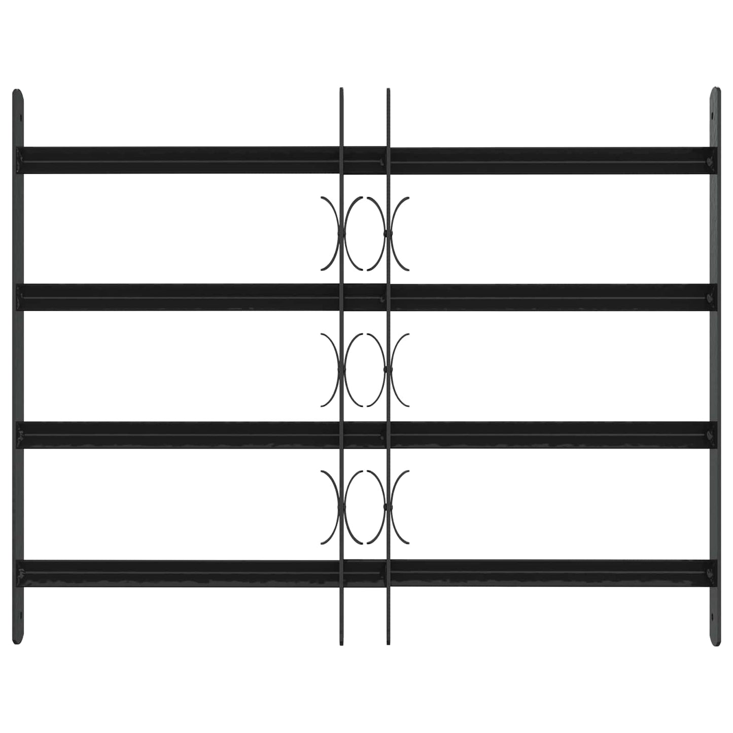 Griglia di sicurezza per finestre con 4 barre trasversali 3 pcs | homemem39