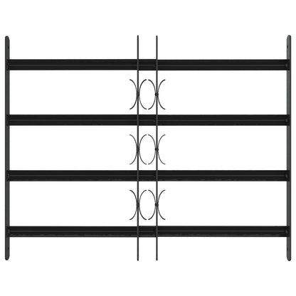 Griglia di sicurezza per finestre con 4 barre trasversali 3 pcs | homemem39