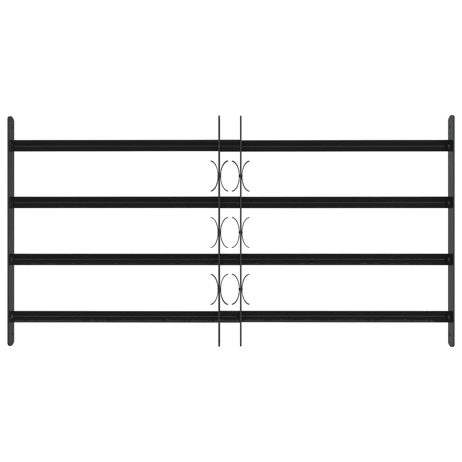 Griglia di sicurezza per finestre con 4 barre trasversali 3 pcs | homemem39