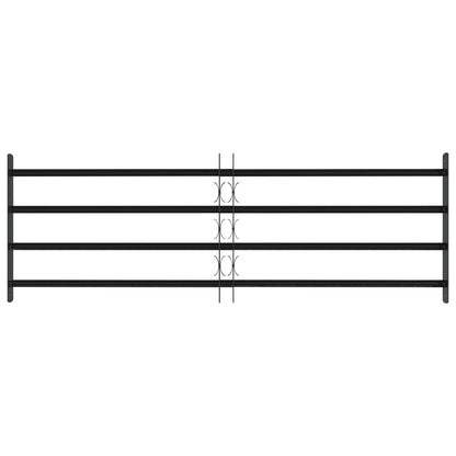 Griglia di sicurezza per finestre con 4 barre trasversali 3 pcs | homemem39