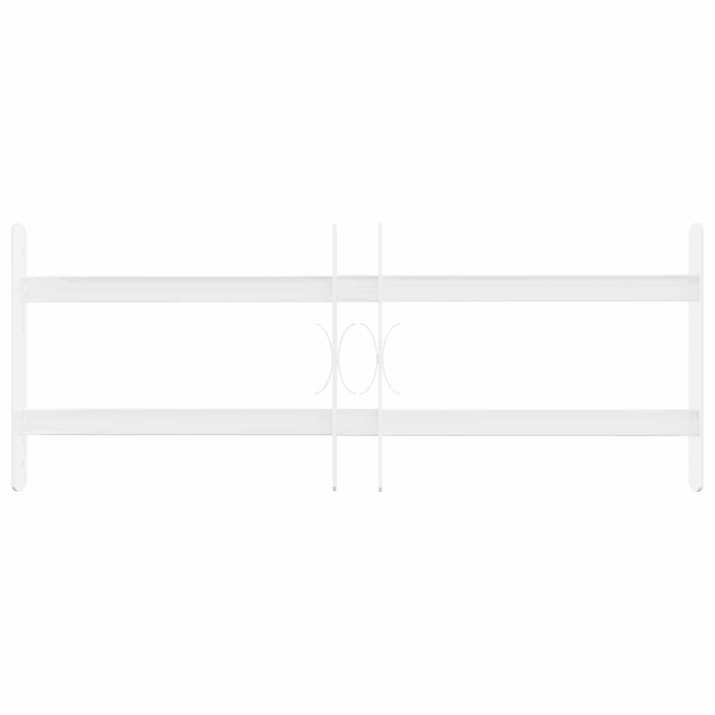 Griglia di Sicurezza per Finestre con 2 Traverse 43-74 cm | homemem39