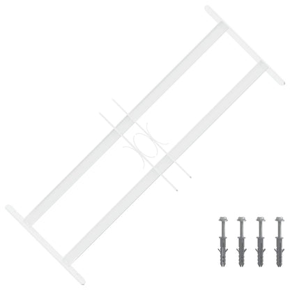 Griglia di Sicurezza per Finestre con 2 Traverse 3 pcs 43-74 cm | homemem39