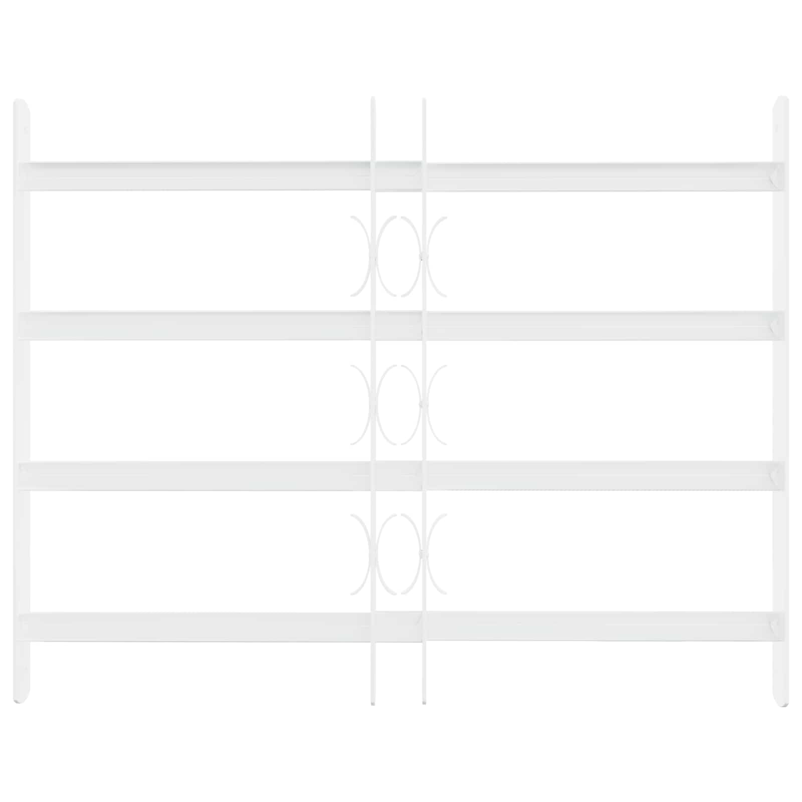 Griglia di sicurezza per finestre con 4 barre trasversali 3 pcs | homemem39